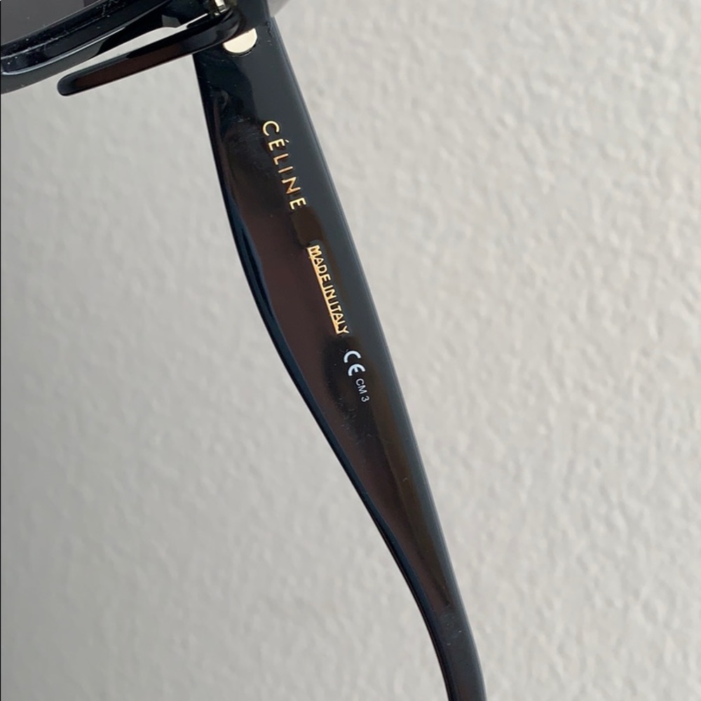 Celine Black Cat Eye Sunglasses - Picture 3 of 3